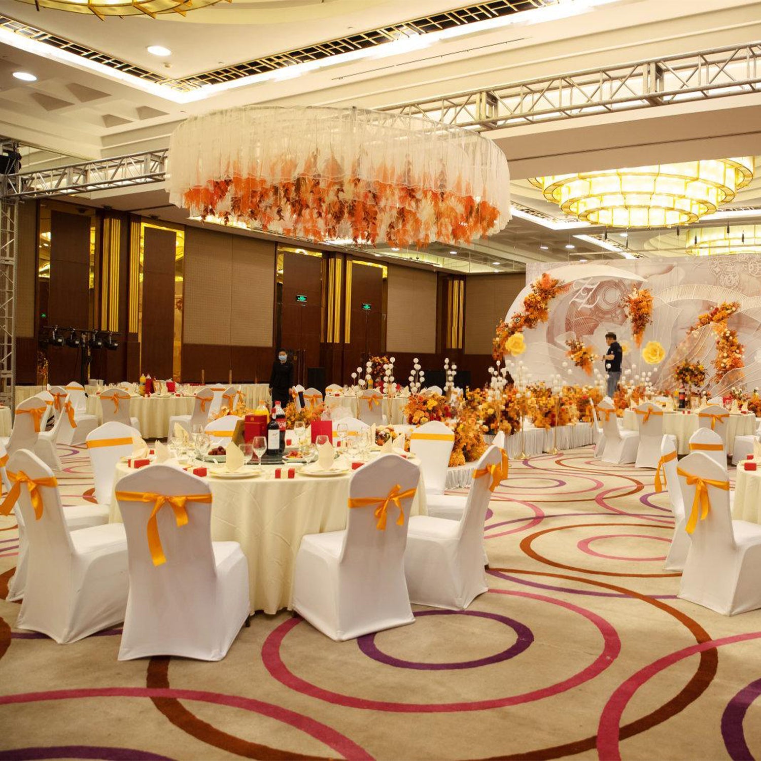 Cosmo Go Universell Stuhlhussen Elastik Weiß