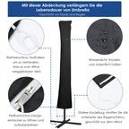 Cosmo Go Sonnenschirm Schutzhülle Abdeckung mit Stab