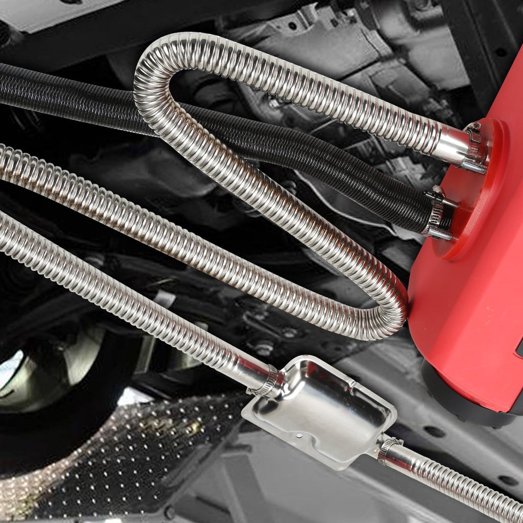 Cosmo Go Abgasschlauch Auto Edelstahl Schalldämpfer