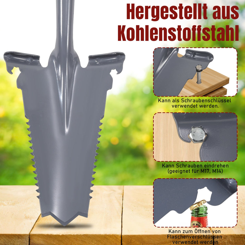 Cosmo Go Spaten Wurzelspaten Gärtnerspaten 114cm