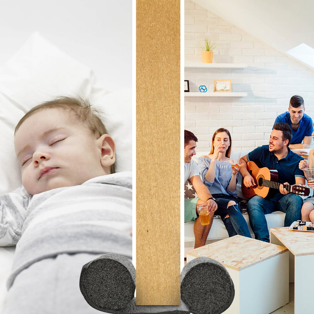 Cosmo Go Doppelseitige Türdichtung Zugluftstopper für Türen