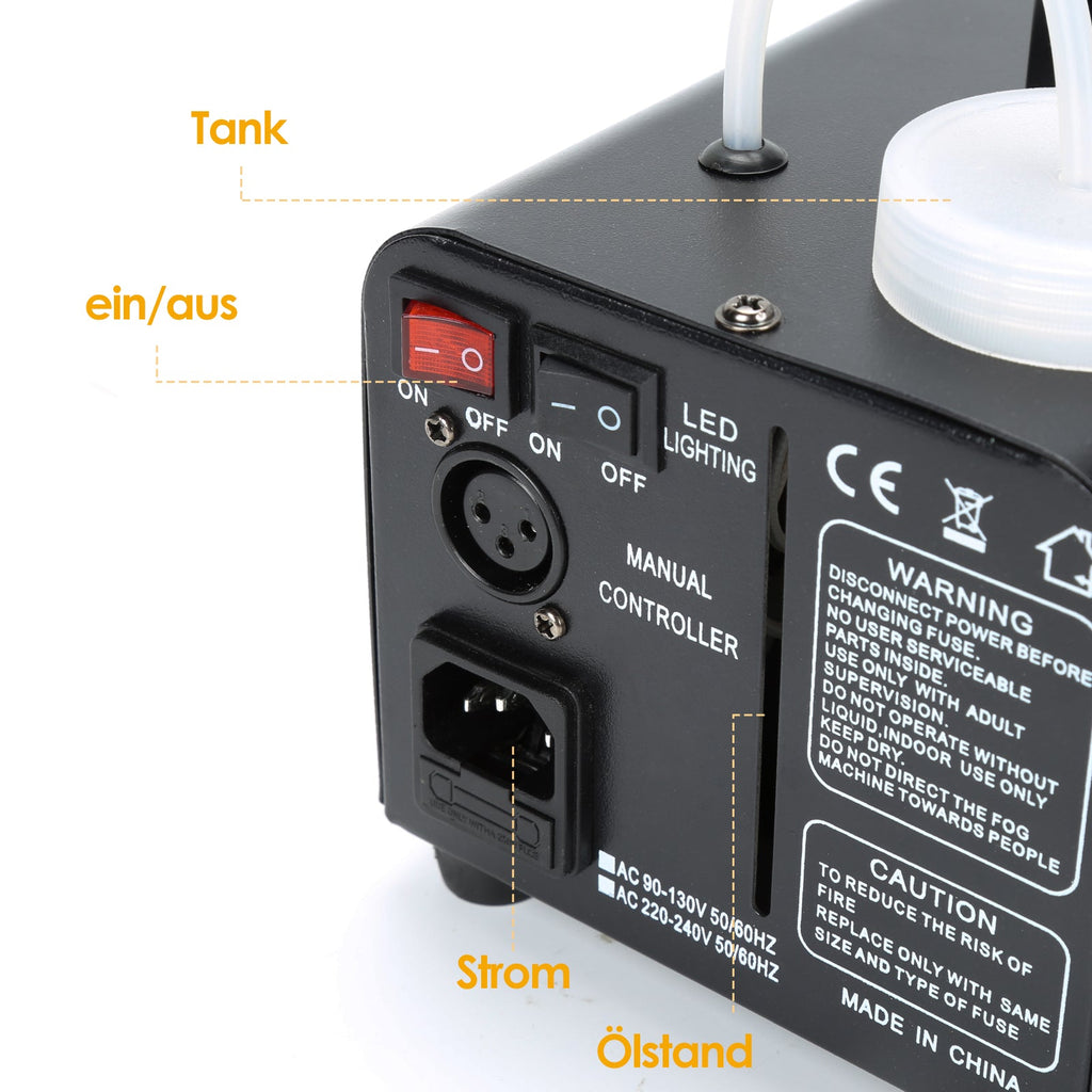 Cosmo Go Nebelmaschine Bühnenlicht LED Wireless 13 Farben