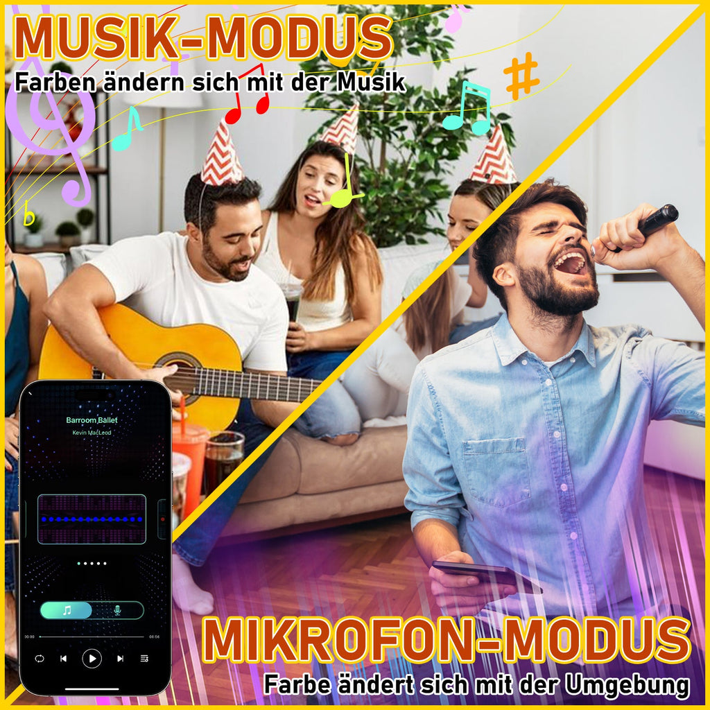 Cosmo Go Christbaumbeleuchtung mit APP-Kontrolle 160 LEDs IP67