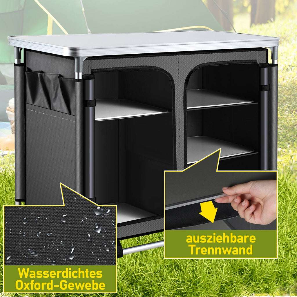 Cosmo Go Campingküche Campingschrank Faltschrank
