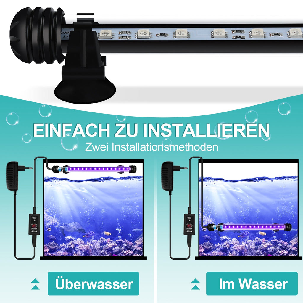 Cosmo Go LED Aquarium Beleuchtung RGB Wasserdicht