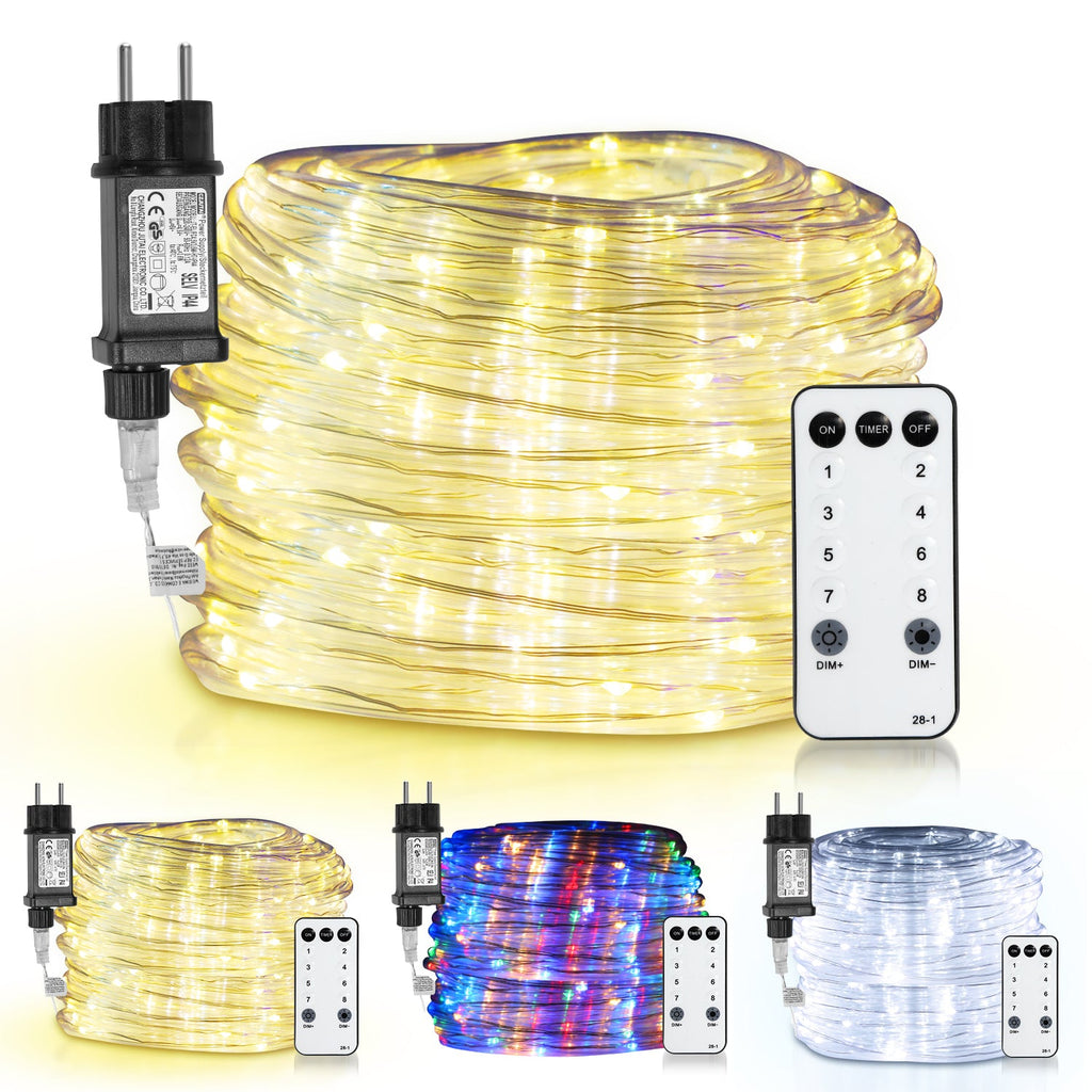 Cosmo Go LED Lichterschlauch Aussen mit Fernbedienung und Timer