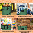 Cosmo Go Gartensack Pop Up Gartenabfallsack 170L mit Griffen