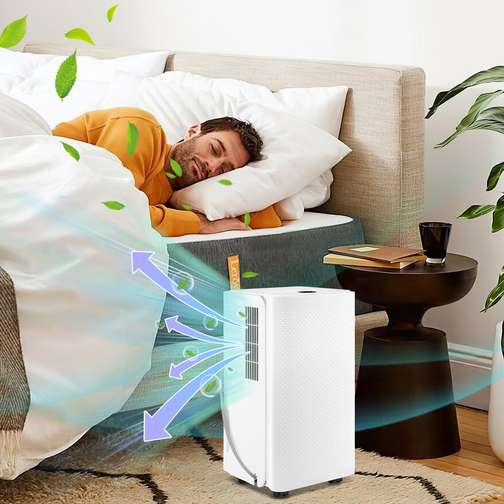 Cosmo Go Luftentfeuchter 16L mit Timerfunktion, Wäschetrockungsfunktion, Abtaufunktion