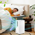 Cosmo Go Luftentfeuchter 16L mit Timerfunktion, Wäschetrockungsfunktion, Abtaufunktion