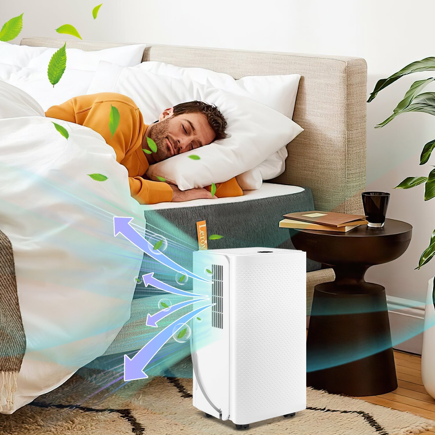 Cosmo Go Luftentfeuchter 16L mit Timerfunktion, Wäschetrockungsfunktion, Abtaufunktion