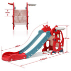 Cosmo Go Kinderrutsche Faltbar 4 in 1