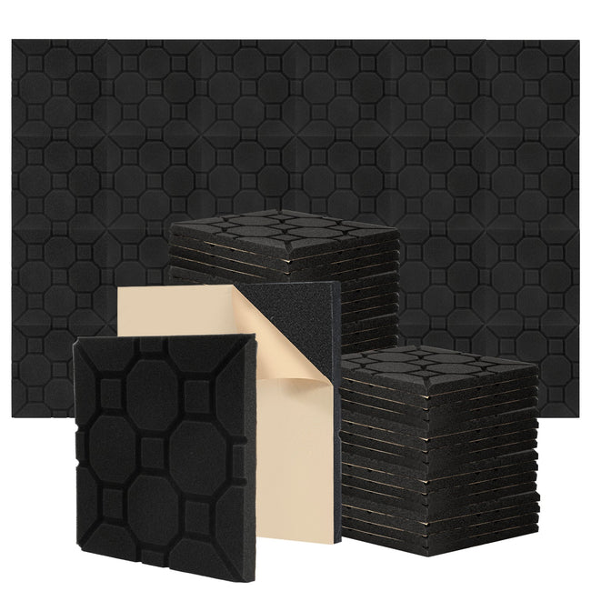 Cosmo Go Akustikschaumstoff Selbstklebend Quadrat Hover Image