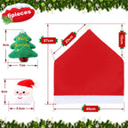 Cosmo Go Weihnachten Stuhlhussen 6er Set