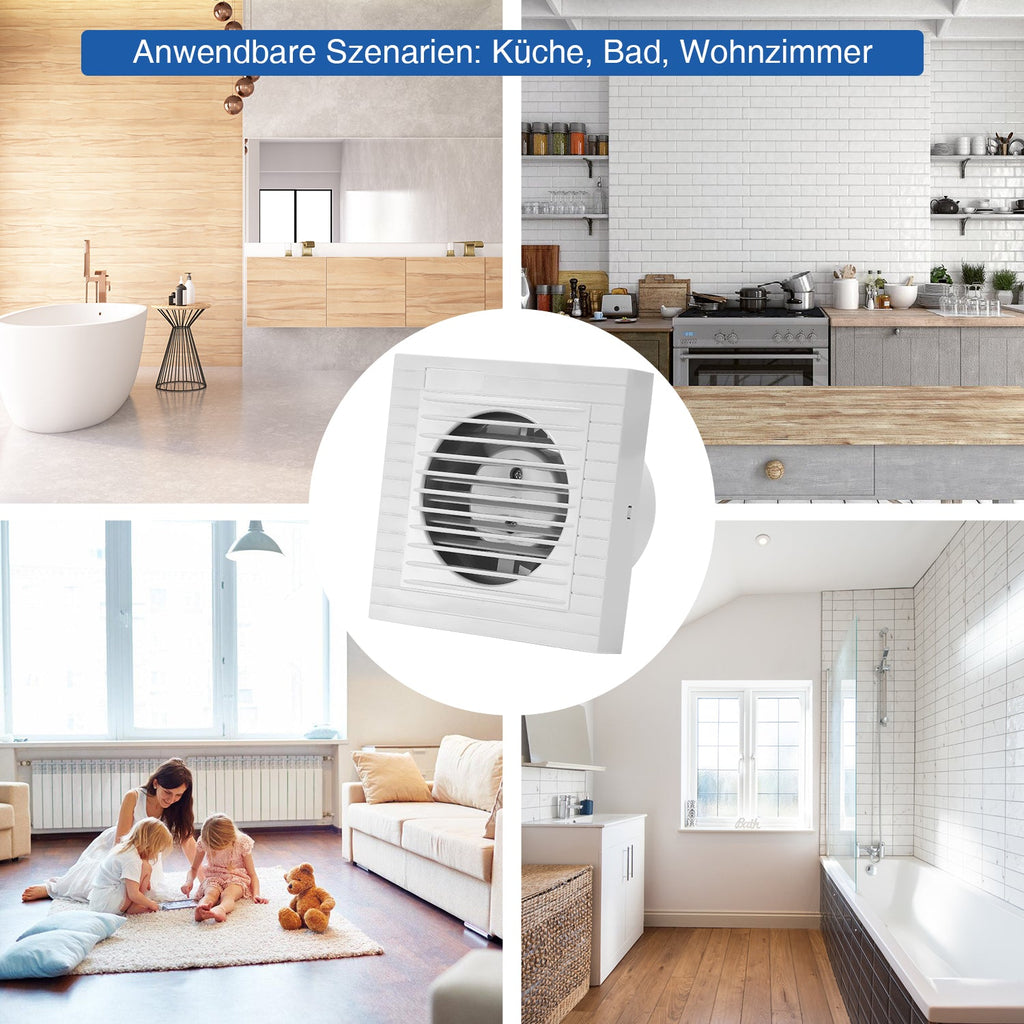 Cosmo Go Badlüfter Abluftventilator 10cm/15cm