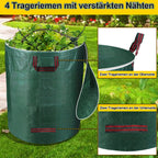 Cosmo Go Gartenabfallsack Gartensack 272L mit Deckel