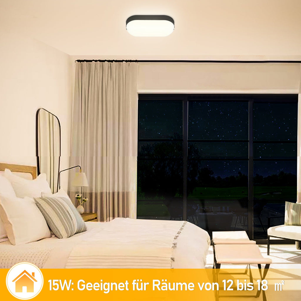 Cosmo Go 15W LED Feuchtraumleuchte IP54