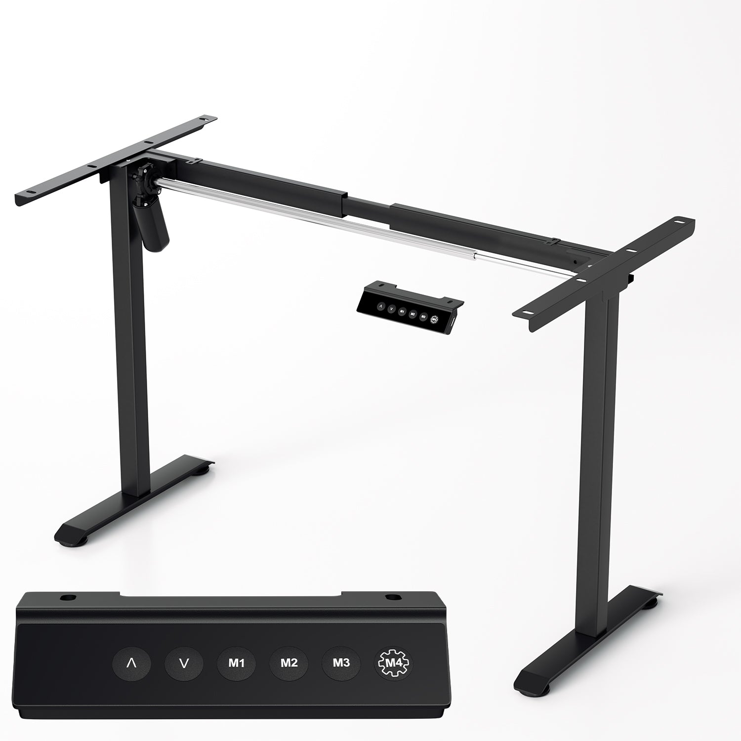 Cosmo Go Höhenverstellbarer Schreibtisch Elektrisch Tischgestell bis 70kg belastbar