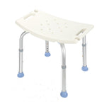 Cosmo Go Duschhocker Duschstuhl höhenverstellbar Aluminium