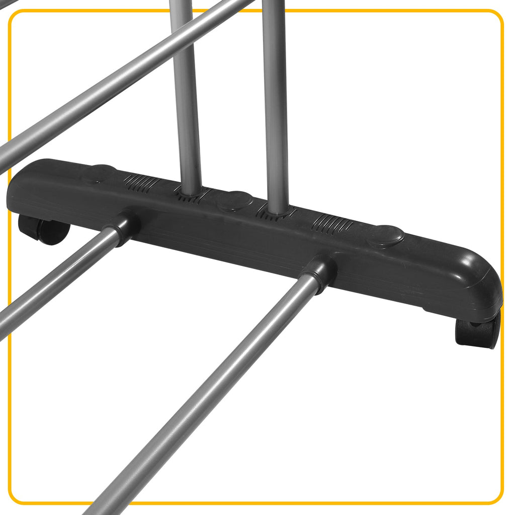 Cosmo Go Wäscheständer Turm 4 Etagen mit 2 klappbaren Flügeln