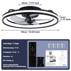 Cosmo Go Deckenventilator Ventilator mit Fernbedienung und Beleuchtung