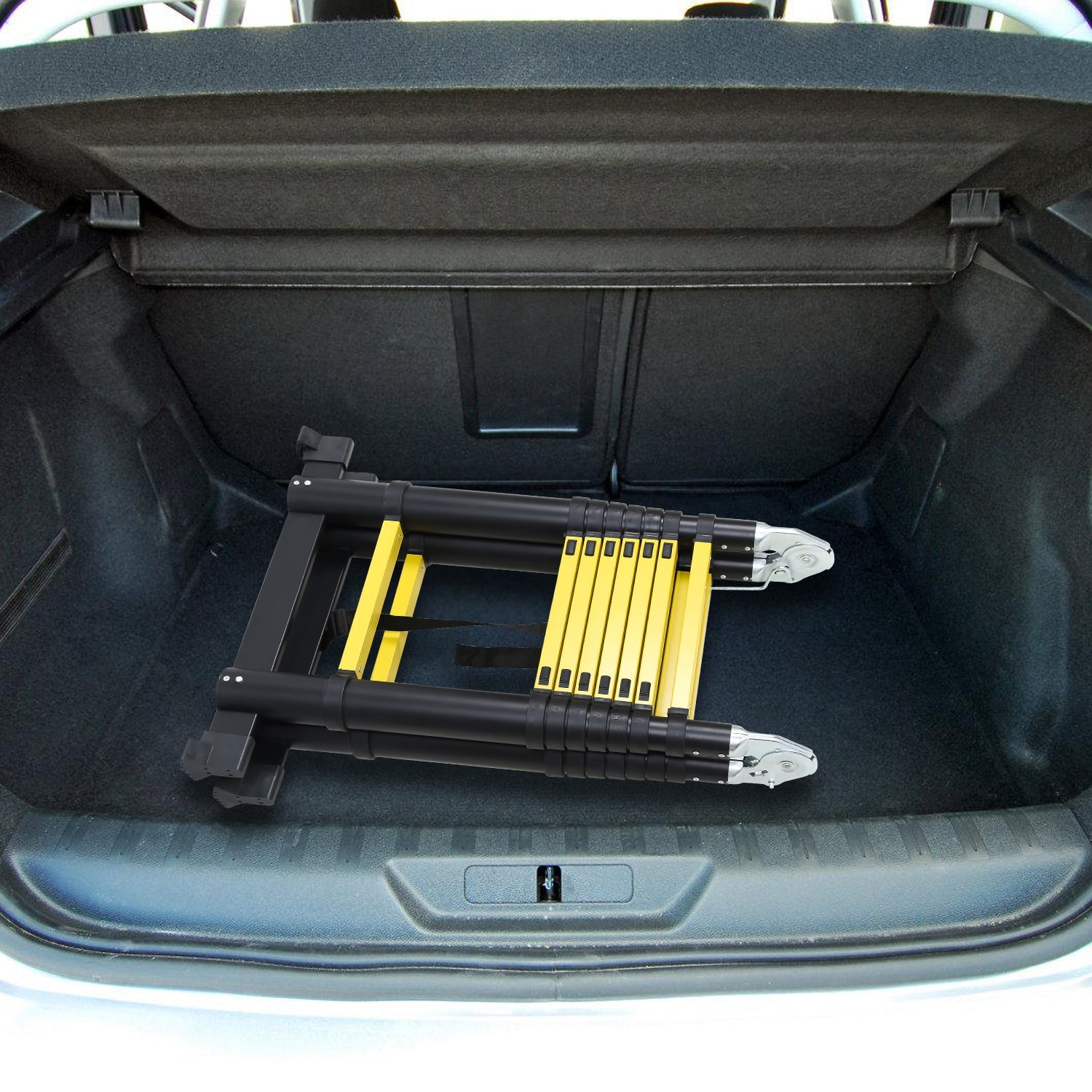 Cosmo Go Teleskopleiter Tragbar Alu Max Belastung 150 kg 3.8M (1.9+1.9M)