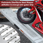 Cosmo Go 2X Auffahrrampen Laderampen Faltbare PKW Belastung 400 kg