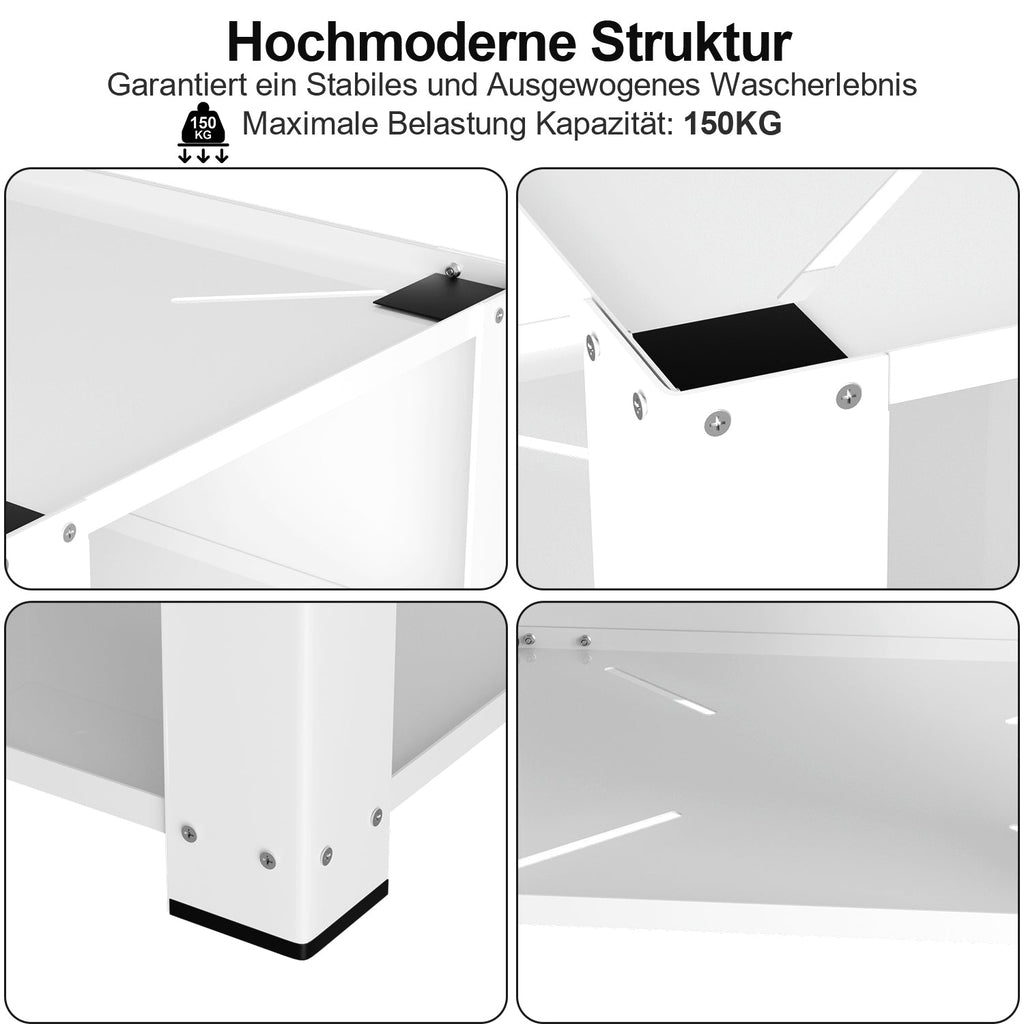 Cosmo Go Waschmaschinen Untergestell mit Ablage bis 150kg