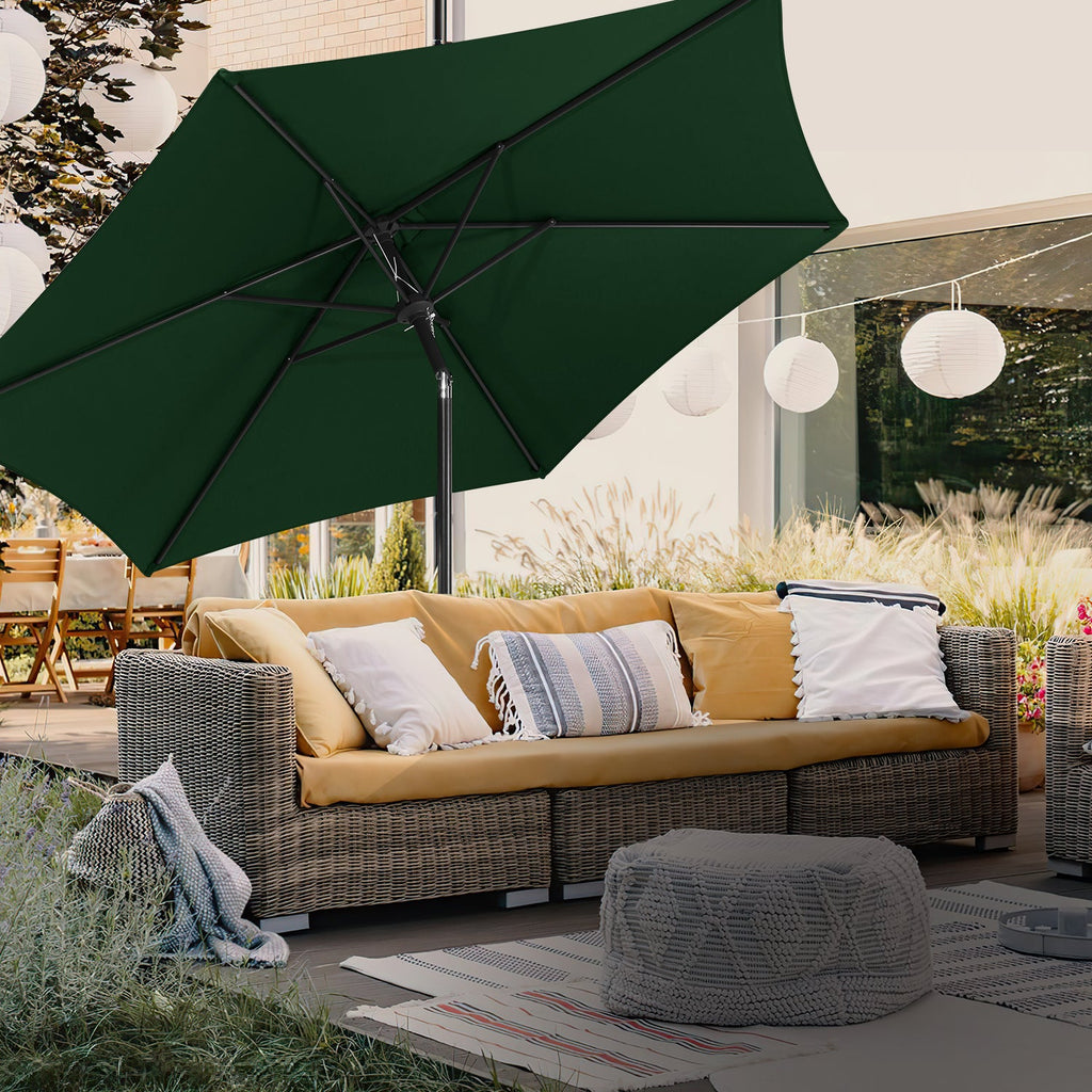 Cosmo Go Sonnenschirm 2.7m Winkelverstellbar mit/ohne LED