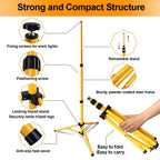 Cosmo Go Teleskop Stativ für Baustrahler(Einzelne Halterung)
