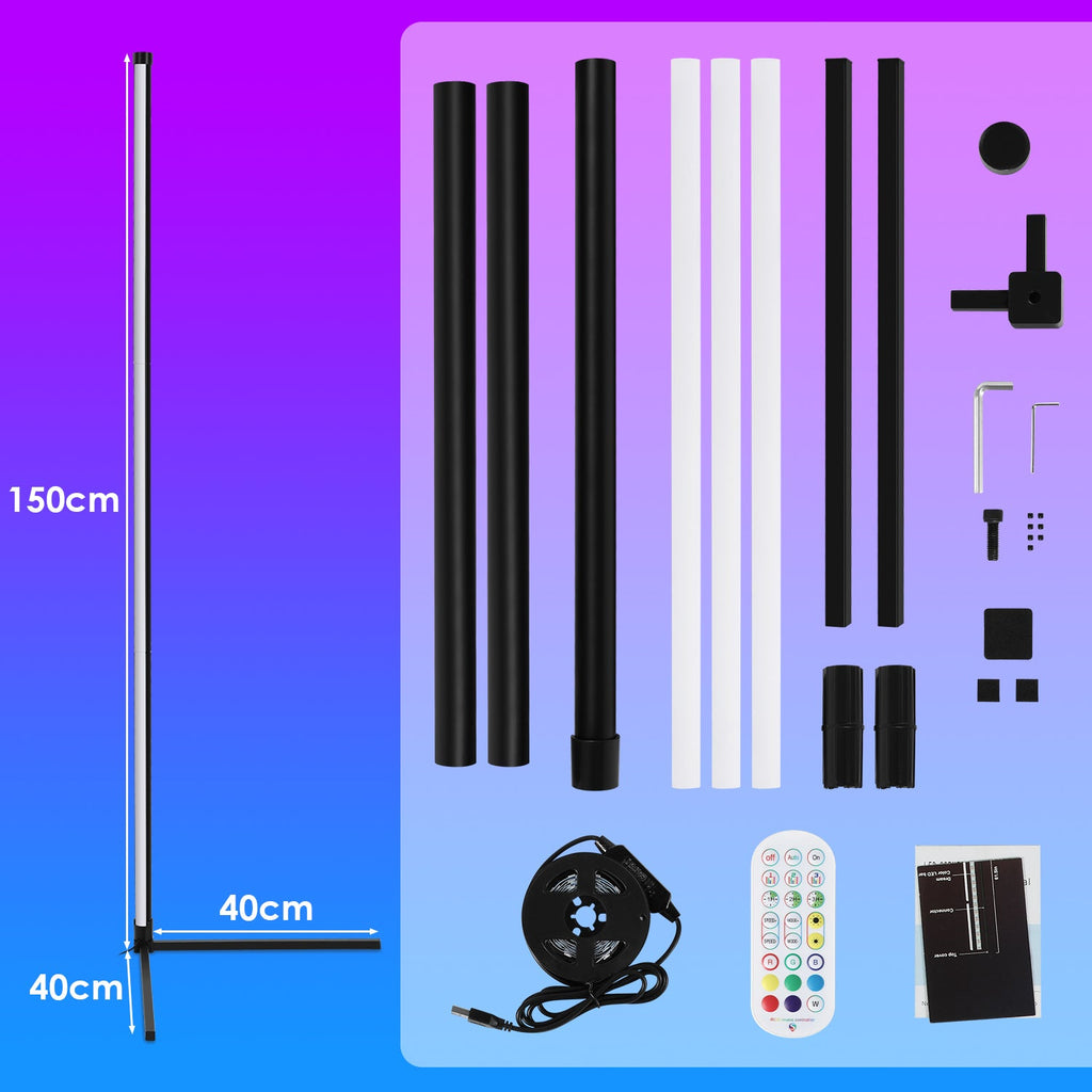 Cosmo Go Stehleuchte LED RGB Stehlampe Dimmbar 7W
