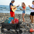 Cosmo Go Bollerwagen faltbar Transportwagen 100kg Belastbarkeit