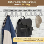 Cosmo Go Airlineschiene 4x 1m Aluminium mit 8 Doppelhaken