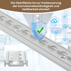 Cosmo Go Airlineschiene 4x 1m Aluminium mit 8 Doppelhaken