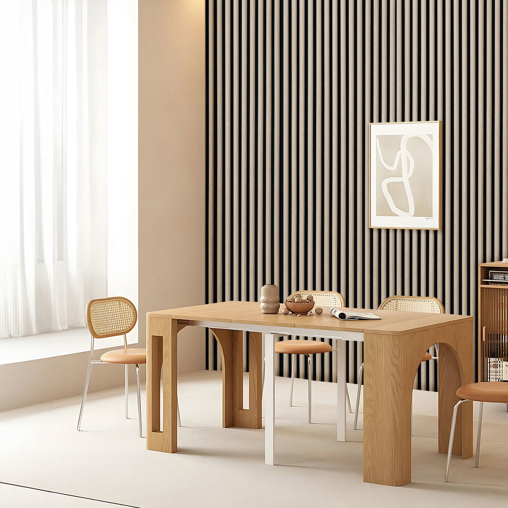 Cosmo Go Akustikpaneele Holz Halbrund Wandpaneele 120x60cm