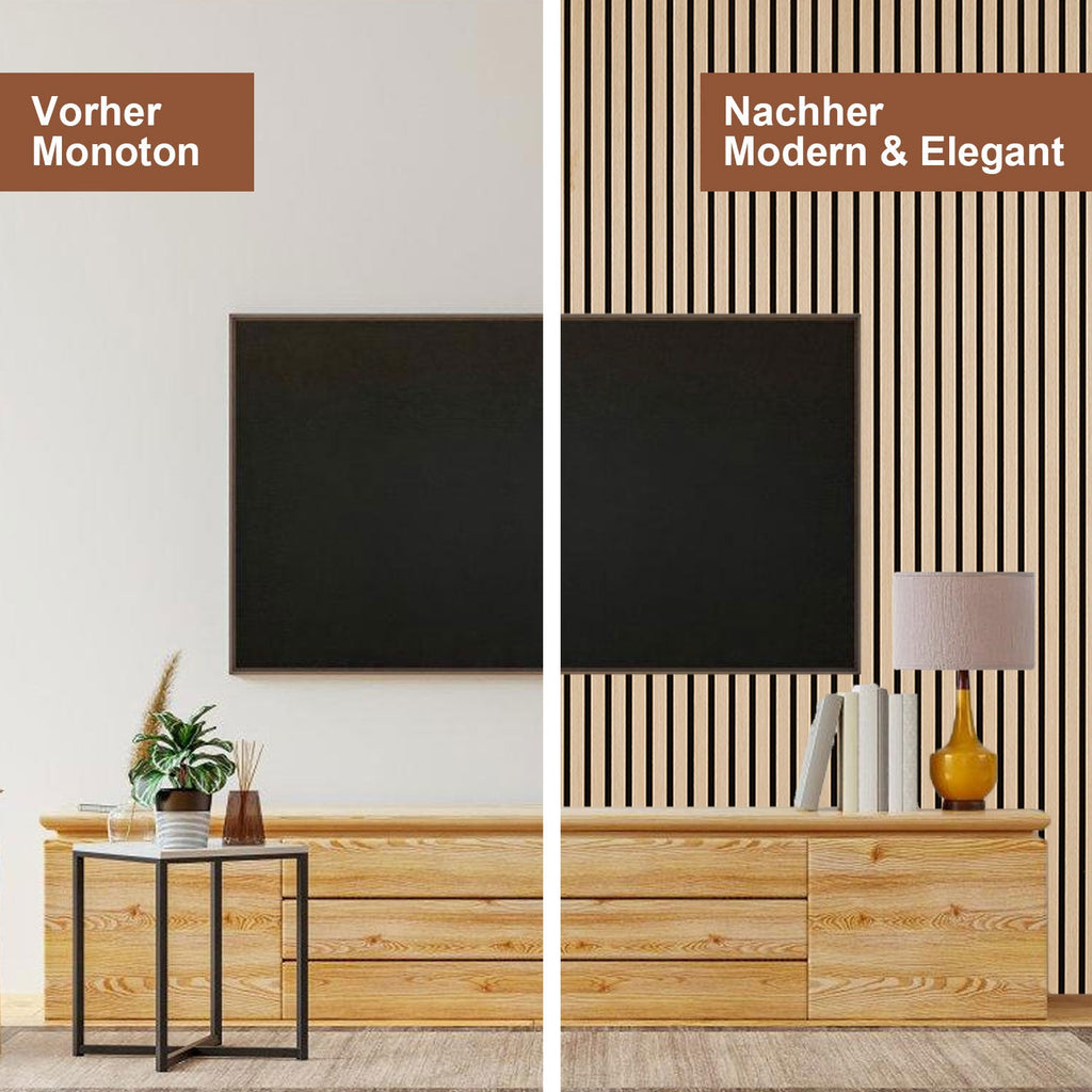 Cosmo Go Akustikpaneele Holz Wandpaneele 120x60cm