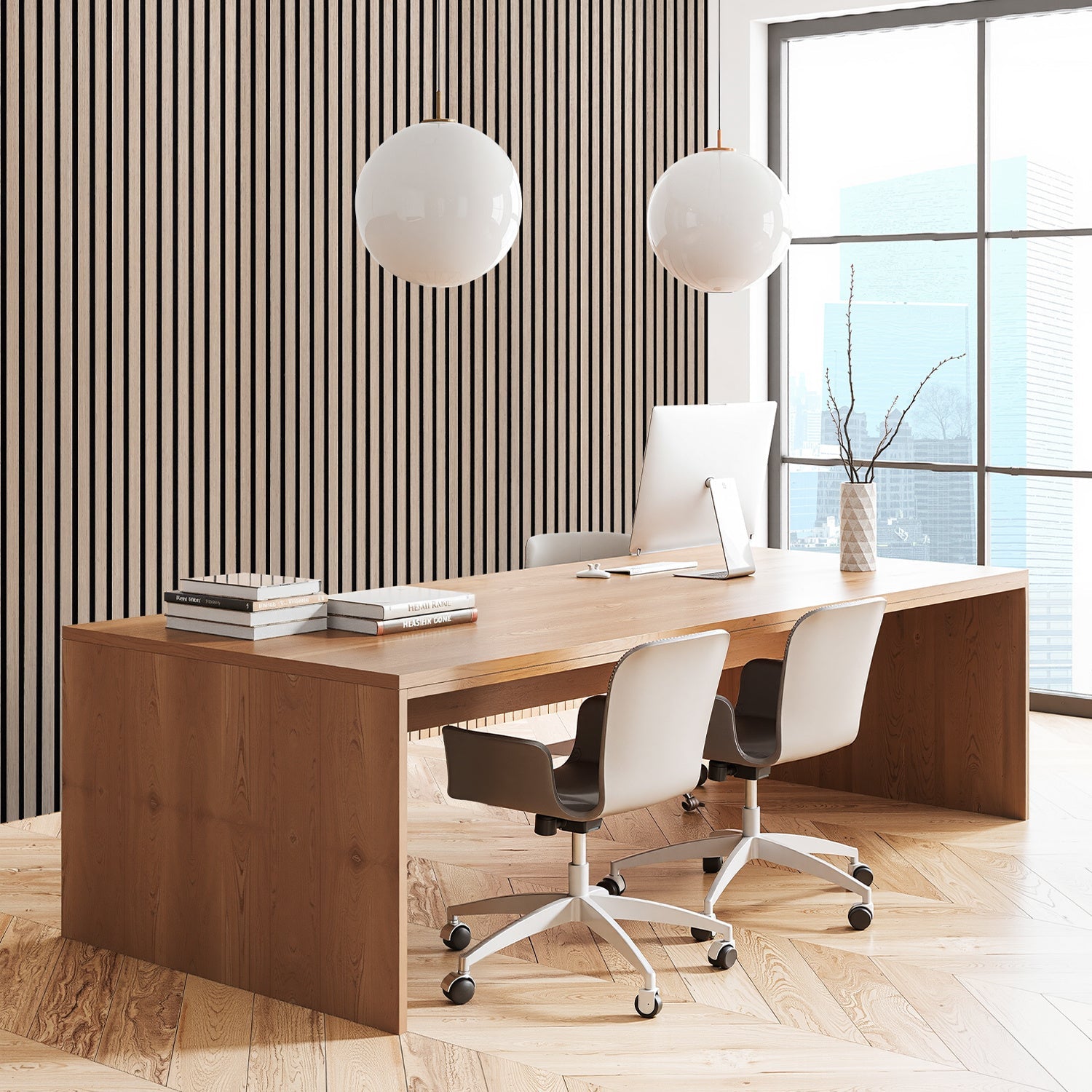 Cosmo Go Akustikpaneele Holz Selbstklebend 120x60cm