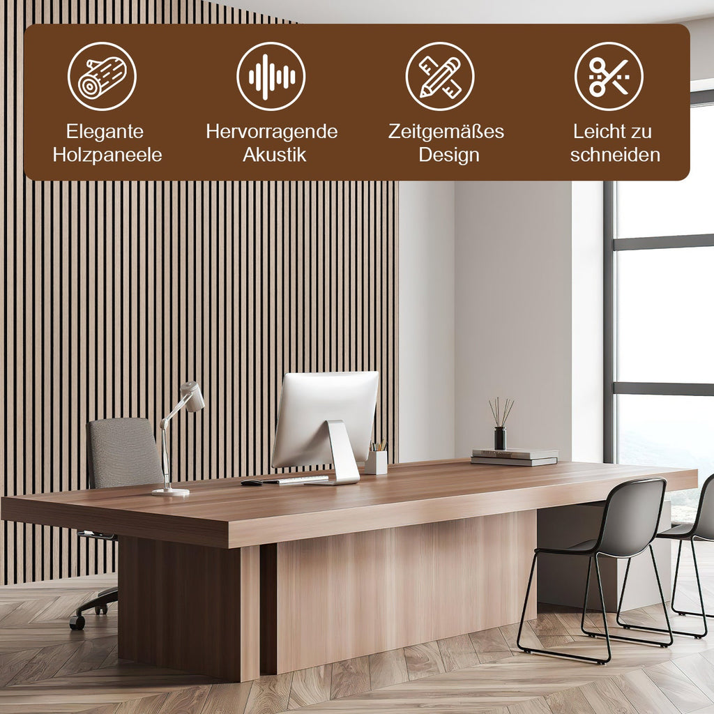 Cosmo Go Akustikpaneele Holz Selbstklebend 120x60cm