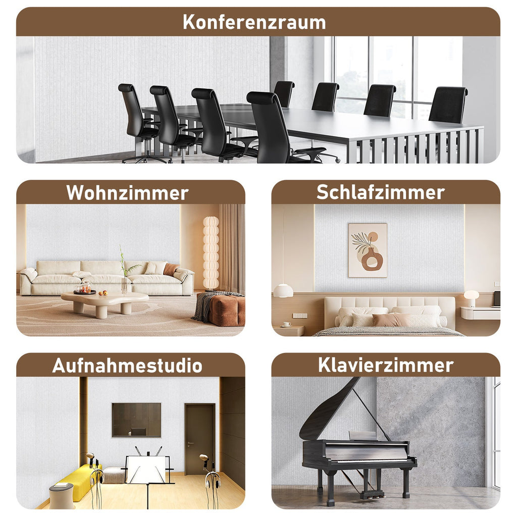 Cosmo Go Akustikplatten Wandakustik 120x60cm 4/8x