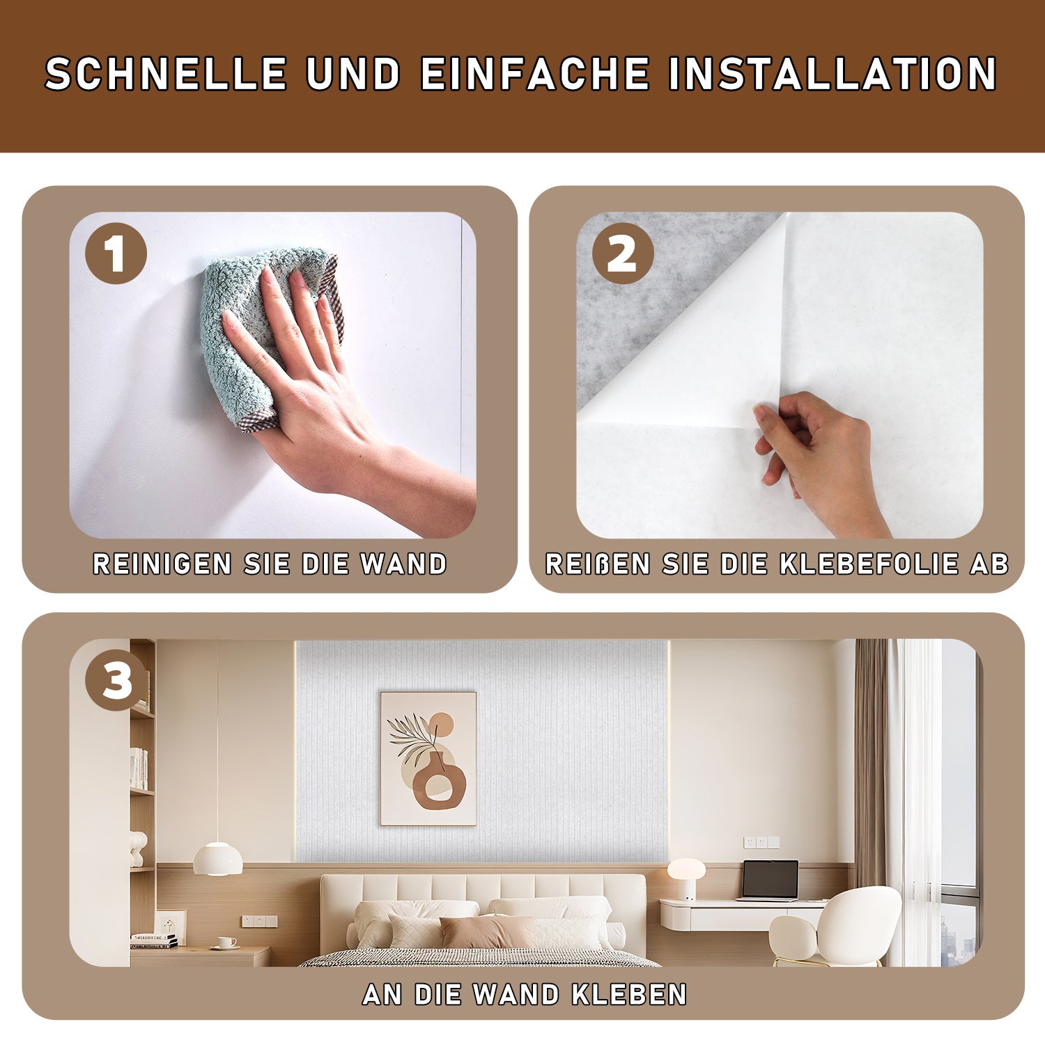 Cosmo Go Akustikplatten Wandakustik 120x60cm 4/8x