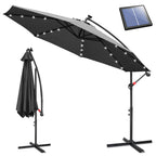 Cosmo Go Ampelschirm 3m/3.5m mit Solar LED