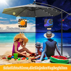 Cosmo Go Ampelschirm 3m/3.5m mit Solar LED