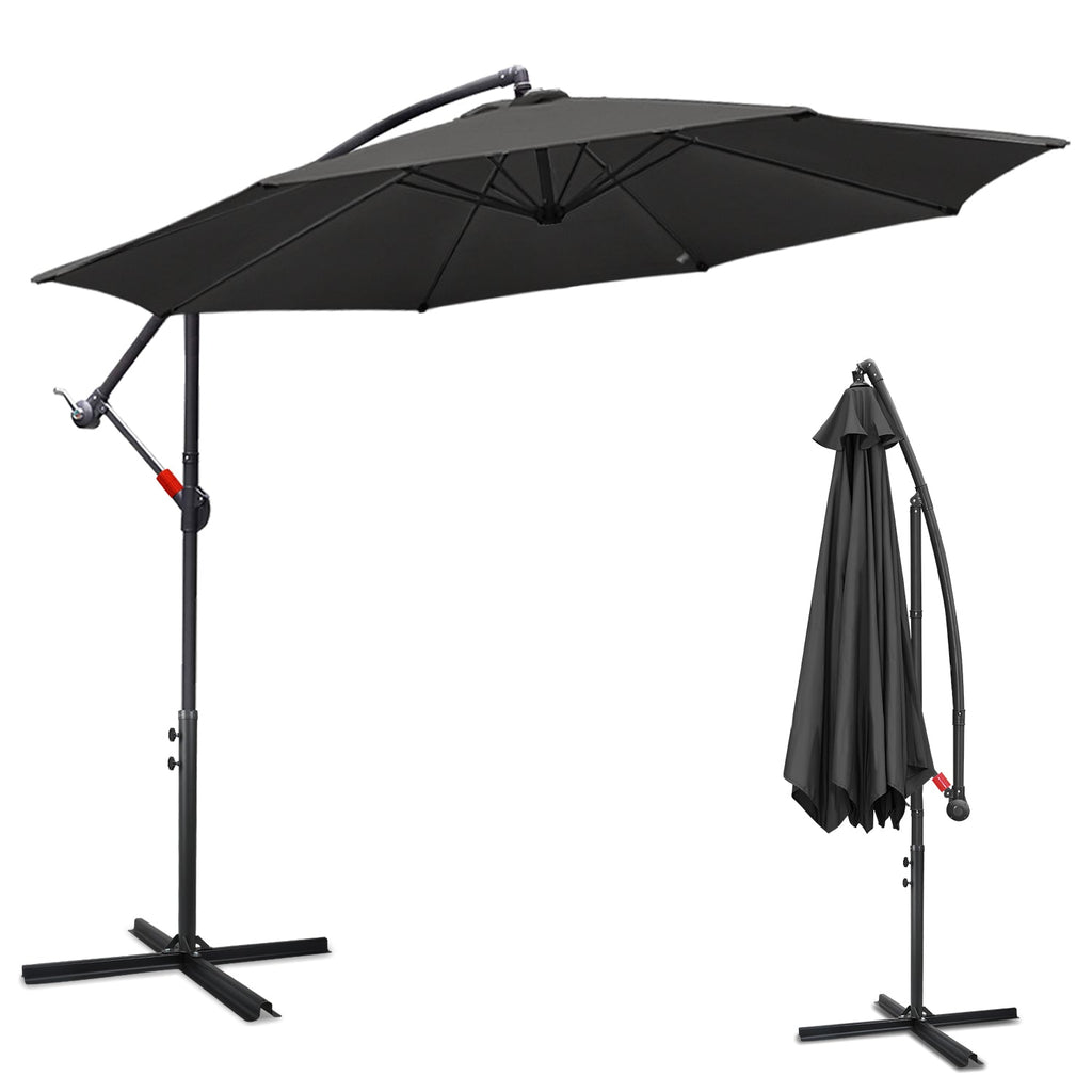 Cosmo Go Ampelschirm Ø3.5m Ø3m Garten