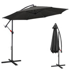 Cosmo Go Ampelschirm Ø3.5m Ø3m Garten