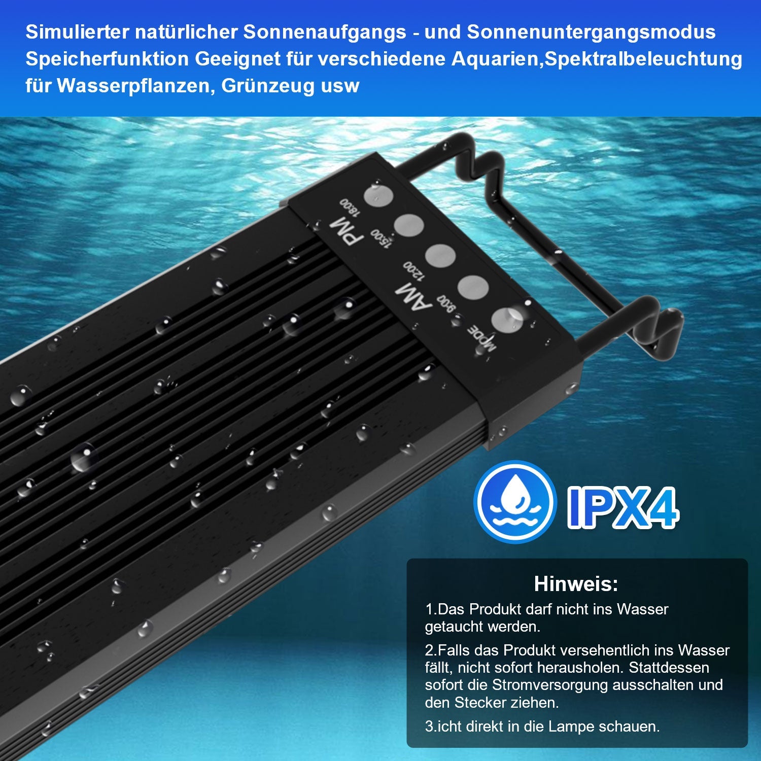 Aquarium Beleuchtung