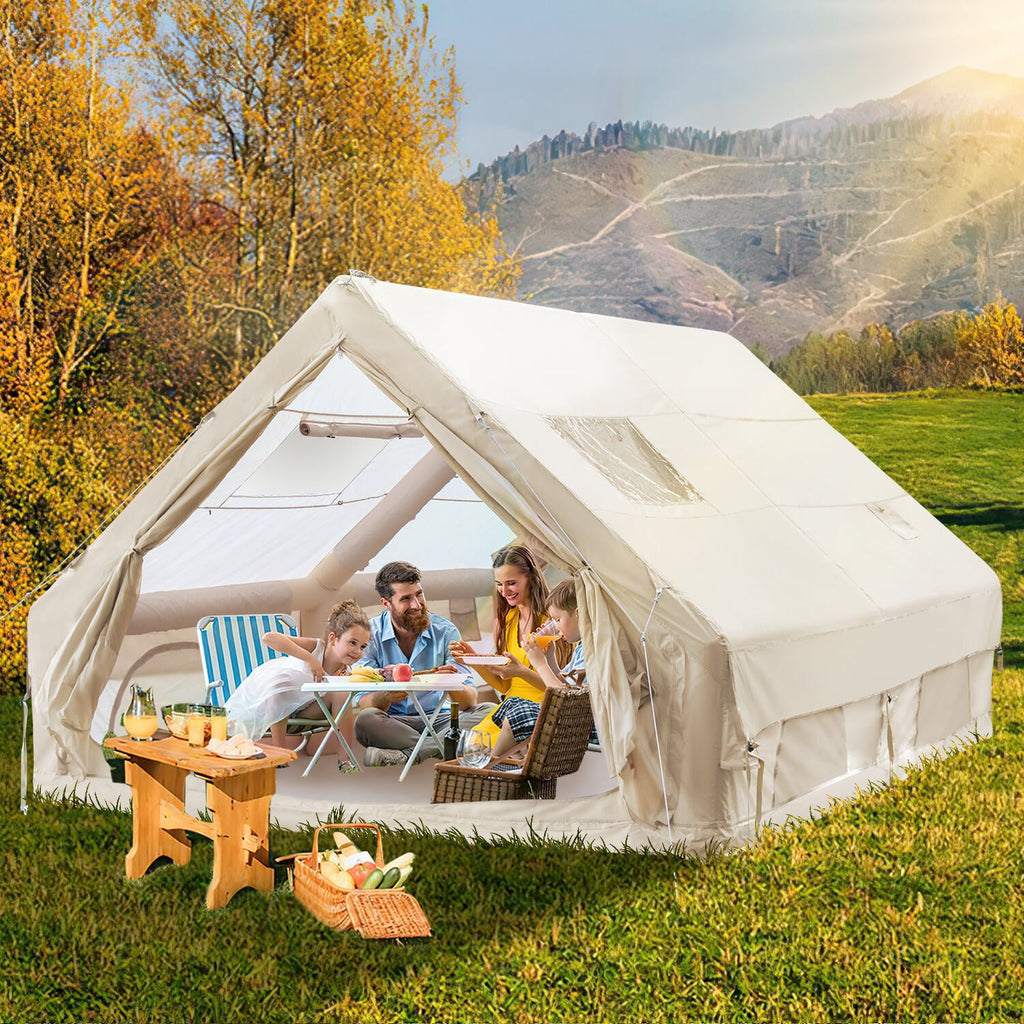 Cosmo Go Aufblasbares Campingzelt mit Dachfenster 12㎡