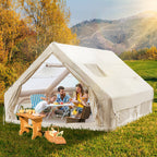 Cosmo Go Aufblasbares Campingzelt mit Dachfenster 12㎡