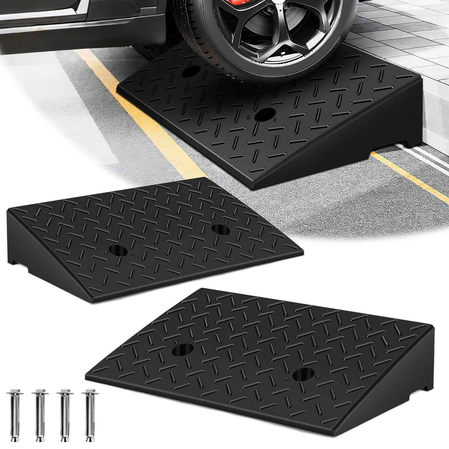 Cosmo Go 2x Auffahrrampe Fahrzeugrampe bis 10T