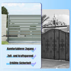 Cosmo Go Automatischer Flügeltorantrieb Doppelflügeltorantrieb 600kg