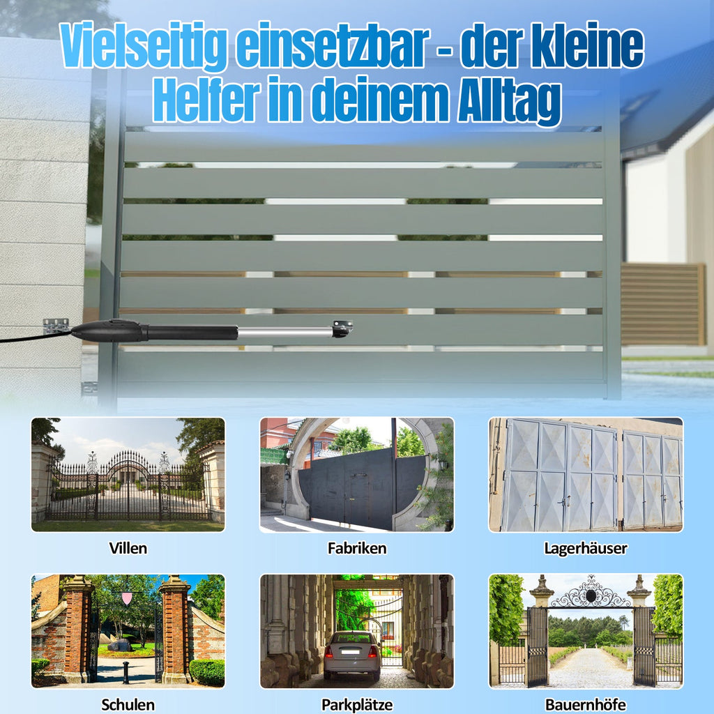 Cosmo Go Automatischer Flügeltorantrieb Doppelflügeltorantrieb 600kg