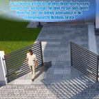 Cosmo Go Automatischer Flügeltorantrieb Doppelflügeltorantrieb 600kg